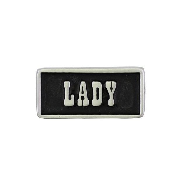 Pin's décoratif Lady pour Biker - métal