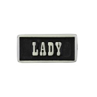 Pin's décoratif Lady pour Biker - métal