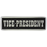 Pin's décoratif Vice Président Biker - artisanal