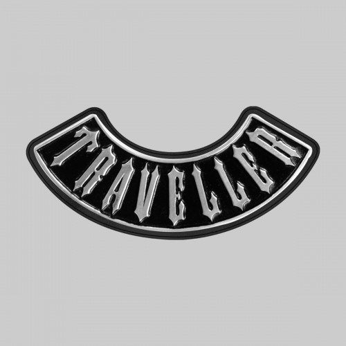 Traveller rocker – on a black leather washer