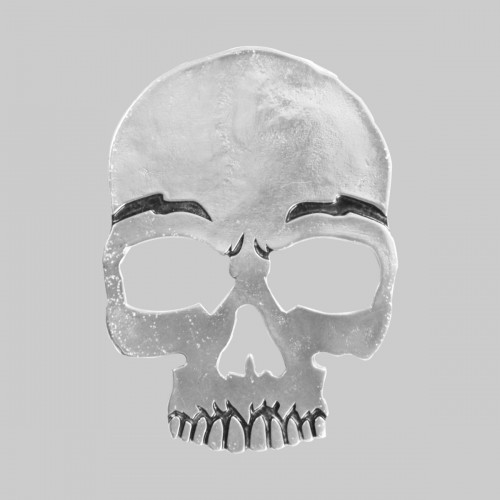 Large skull – pewter rivet-on motif, without washer