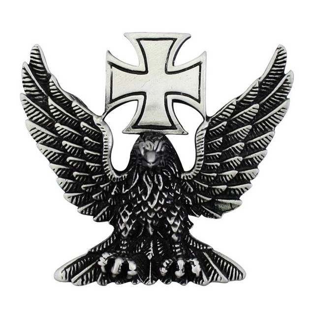 Pin's décoratif Aigle Croix de Malte Biker - france