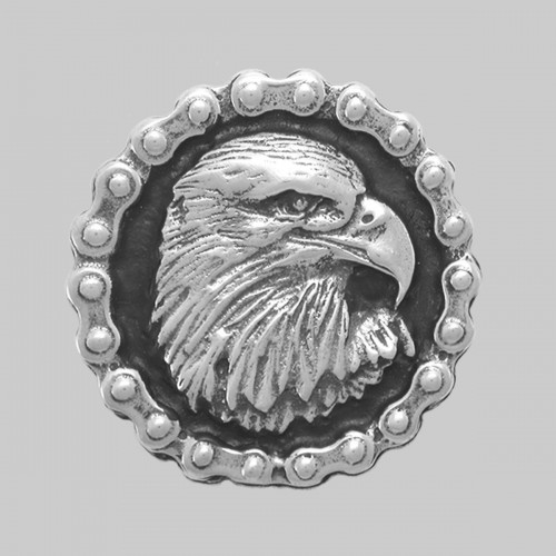 Aigle chaîne – motif à riveter en étain, sans rondelle