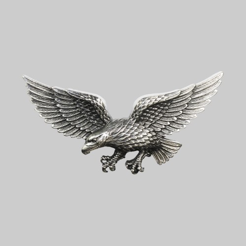 Large eagle – pewter rivet-on motif, without washer